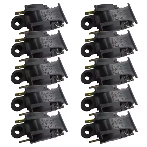 10pcs Electric Kettle Switch Thermostat Temperature Control XE-3 JB-01E 16A Thermostat Switch Kettle