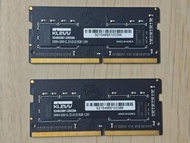 16GB (8GBx2) KLEVV DDR4-3200 CL22 SO-DIMM for laptop/mini PC