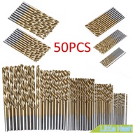 Drill Bit Set Power Drill Bits Titanium Coated 50 PCS - DW1361