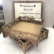 Dulang kayu hantaran nikah/tunang/sirih junjung