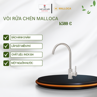 Vòi Chậu Rửa Chén Malloca K569-C – Inox 304 cao cấp thiết kế sang trọng bảo hành 3 năm - BNK