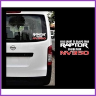 ➞ ∣ ✟ Nissan Escapade NV350 Funny Sticker