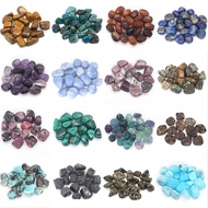 【Worth-Buy】 Tumbled Crystal Stones Bulk Natural Amethyst Malachite Gems Polished Reiki Healing Gemstone Specimen Loose Collection