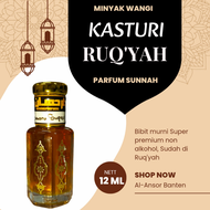 Minyak Wangi Kasturi Ruqyah 12ml non Alkohol Parfum Wewangian Solat dan Ibadah