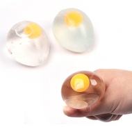 Egg SQUISHY/EGG Shape Children's Toy SQUISHY/EGG SPLAT/ANTI STRESS BALL/SLIME - kenyajayaabadi