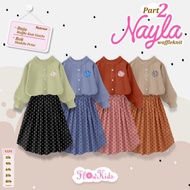 NAYLA WAFLEKNIT SET SIZE 2-10TH PART 1 & 2 BY FLOWKIDS