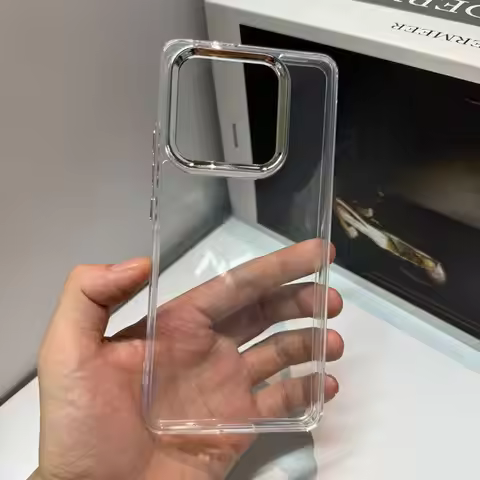 For IQOO Z10 Turbo Plus Case Transparent Large Hole Ultra-thin Silicone TPU Case For Iqoo Z 10 Turbo