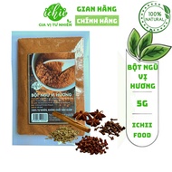 ICHII five-spice seasoning powder with natural ingredients, 5gr pack