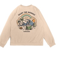 Top Products.. Fairgoods Crewneck - Enjoy The Moment - Beige