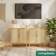 Wholesale Furniture Living Room Foreign Trade Rattan Cabinet Cross-Border Dining Side Cabinet Factor