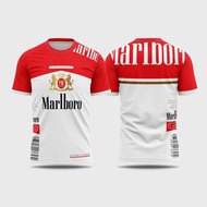 Fashion Fashion Marlboro Limited Edition Full Sublimation 3D Print T-shirt