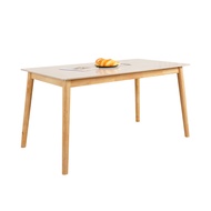 [特價]Homelike 亞宴140cm岩板餐桌-含組裝