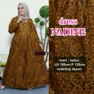 Mueah BATIK DRESS NADINE BATIK DRESS SOLO BATIK DRESS BATIK DRESS MODERN BATIK DRESS