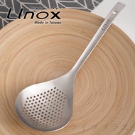Linox ＃304不鏽鋼大菜匙-孔-2入組