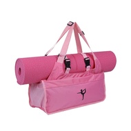 【TikTok】Yoga Mat Backpack Fitness Bag Men's and Women's Travel Bag Sports Bag Crossbody Bag Shoe Compartment without Pad