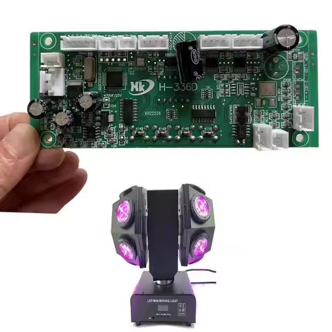 Spare Part LED Control Board Main Board Motherboards For Double Heads 12X10W Led Moving Head Beam Li