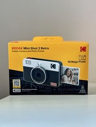 現貨 KODAK Kodak Mini Shot 2 Retro 即影即有相機和相片打印機 白色