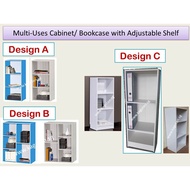 Multi-Uses Rack, Colour Box Cabinet, Small Book Shelf, Book Cabinet, Small Book Cabinet, Wooden book