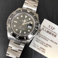 （現貨）全新 24年DATE ROLEX 勞力士 126600 恒動海使型 SEA DWELLER 126600-0002 單紅 海使型 SEA-DWELLER 單紅 MARK II