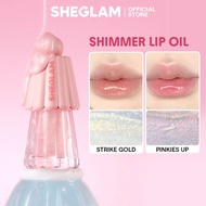 SHEGLAM Jelly Wow Hydrating Lip Oil Shining Glitter Effect Nourishing Lip Mask Care Makeup Cosmetics