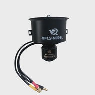 XFly 2627-KV4600 4S EDF ระบบ 50 มม.12 ใบมีดพัดลม Galaxy X5 Brushless Outrunner มอเตอร์สําหรับ RC Jet