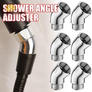 LONNGUVO Showerhead Angle Adjuster, Handheld 1/2-inch Elbow Shower Angle Controller, 135 Degree Univ
