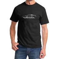 Men's cotton T-shirt 1971-74 AMC Javelin Classic Color Outline Design Tshirt High quality cotton sho