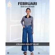 BLUE CULOT PANTS