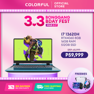 Colorful EVOL P15 Gaming Laptop i7-13620H / RTX 4060 8GB / 16GB DDR5 / 512GB SSD / 165Hz IPS ; 2560x1440 QHD / 15.6inch Gaming Laptop
