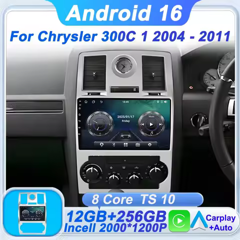 Android 16 For Chrysler 300C 1 2004 - 2011 Car Radio Player Stereo Head Unit Intelligent Car Systems
