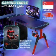 *FREE INSTALLATION*Carbon Fibre Computer Table/RGB Gaming Table/Office Table/Desk/Gaming Table/Gamin
