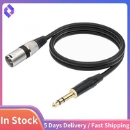 1/4 Inch to XLR Male Balanced Signal Interconnect Cable 6.35mm to XLR Patch Cable Microphone Balance