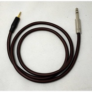 3.5mm Stereo Plug to 1/4" Stereo Plug Cable Set (50cm)(1M)(1.5M)(3M)(5M)