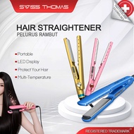 Swiss Thomas Hair Straightener Professional Ceramic Ionic Fast Heat Iron Anti Frizz Straightening  P