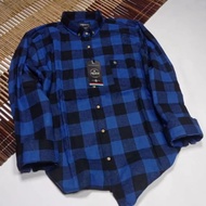 KEMEJA Long sleeve flannel shirt premium flannel shirt long plaid shirt men's long shirt men's flann
