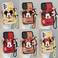 Casing SAMSUNG A53 A33 A23 comel Mickey silikon lembut phone casing