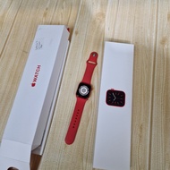 [iBox resmi] Apple Watch series 6 40MM second - iwatch i watch 6 40mm Fullset original - red, eks re