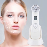 5 in 1 RF & EMS Radio Mesotherapy Electroporation Facial Beauty ปากกาความถี่วิทยุ LED Photon Facial 