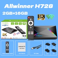 R69 Plus Android 14 TV Box 8K HD Allwinner H728 Octa Core wifi 6 1000M รองรับ Voice Assistant สตรีมม