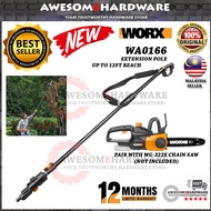 WORX WA0166 LONG REACH RETRACTABLE EXTENSION POLE FOR CHAIN SAW CHAINSAW