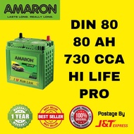 DIN80 | 80AH (MF) AMARON PRO Car Battery - FORD Ranger 3.2, MERCEDES w204, VOLVO s40