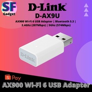 D-Link AX900 Wi-Fi 6 USB Adapter (AX9U) - Support Bluetooth 5.3
