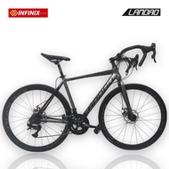 Landao Road Bike Roadster 700c STI  Alloy Frame Gray