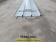 SPANDECK KLIP LOCK 69 TEBAL 0.45 MM FULL ATAP SPANDEK KLIPLOK