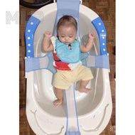 （kid products) Baby Bath Net Foldable Baby Bath Tub Newborn Infants Bathing Seat Support Mat Shower Baby Bath Tub