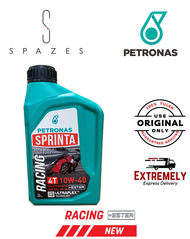 PETRONAS Sprinta Racing ES 10W-40 Engine oil Ester Minyak Hitam Moto 10W40 Ester