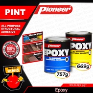 PIONEER All Purpose Epoxy 1/4 | 1/2 | PINT All Purpose Structural Adhesive 1APC2019 / 1APC2016 / 1AP