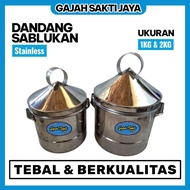 Stainless Steel Steamed Rice and Cake Steamer 1/ 2KG 1KG
