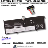 ( ส่งฟรี รับประกัน 1 ปี ) แบตเตอรี่แท้ Lenovo L18M4PH0 สำหรับ Yoga C940-14IIL LENOVO YOGA C940-14IIL