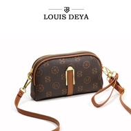 ❤️ 2025 Party Elegant Dinner Clutch Dinner beg duit wanita LOUIS DEYA High-End Small Crossbody Bag f